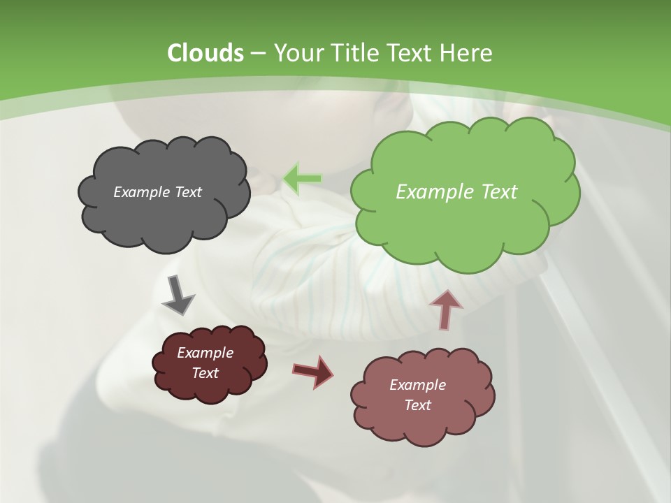 Room Infant Alone PowerPoint Template