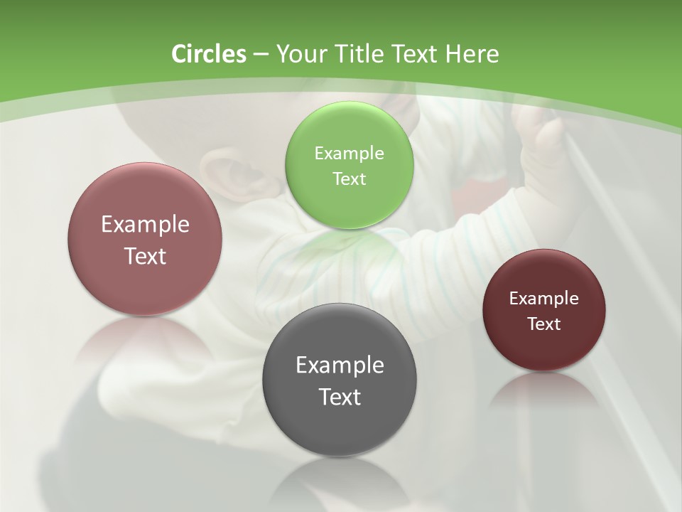 Room Infant Alone PowerPoint Template