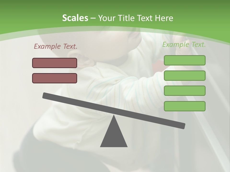 Room Infant Alone PowerPoint Template