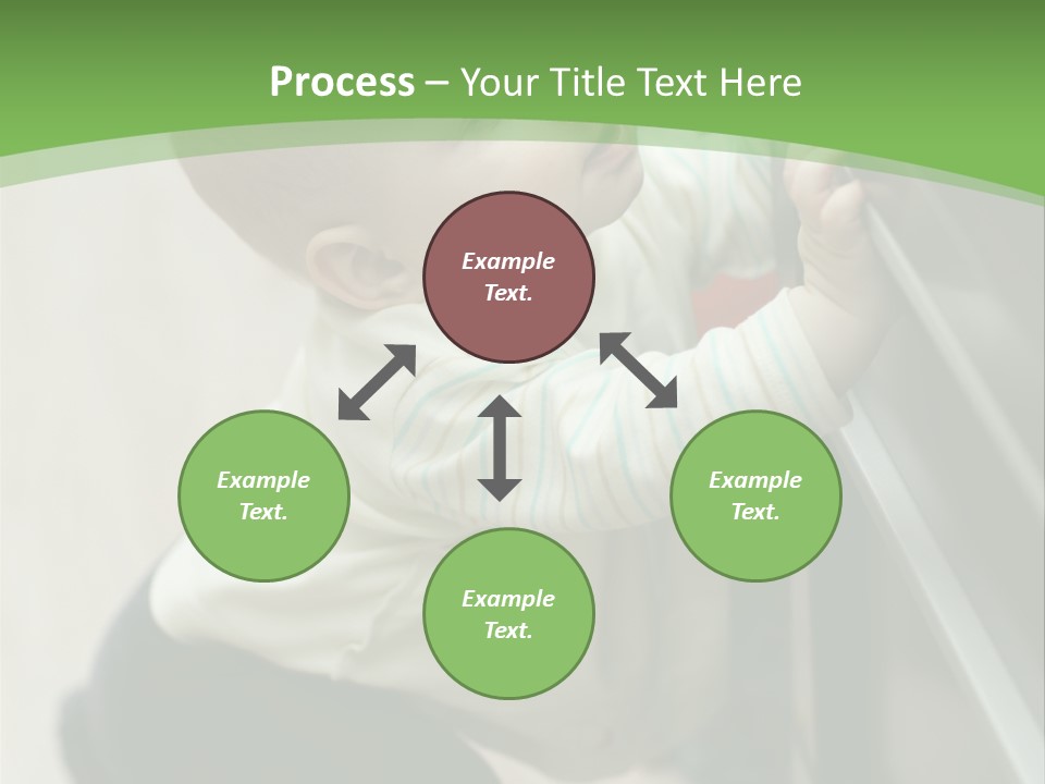 Room Infant Alone PowerPoint Template