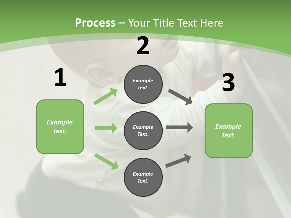 Room Infant Alone PowerPoint Template