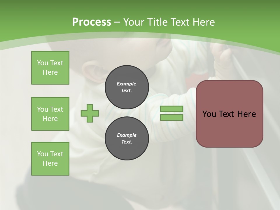 Room Infant Alone PowerPoint Template
