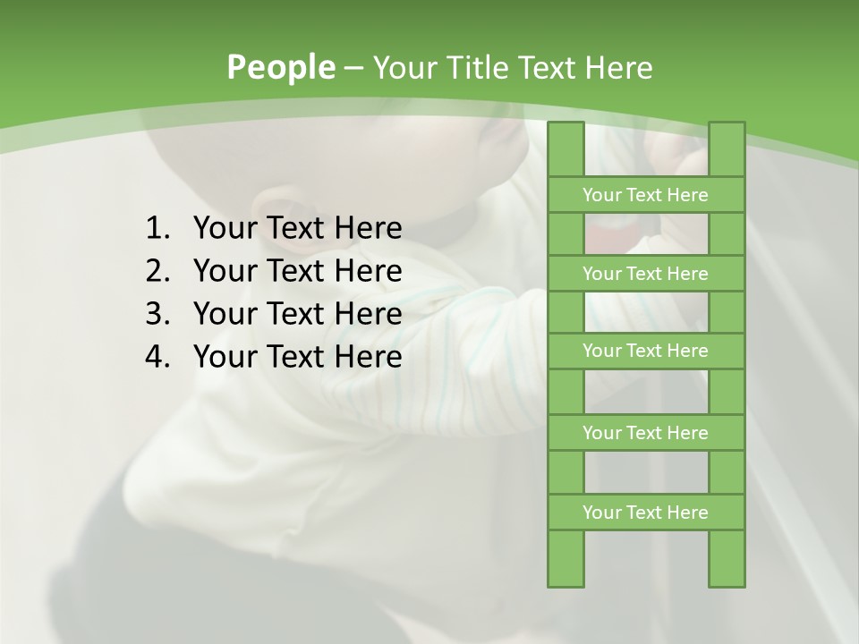 Room Infant Alone PowerPoint Template