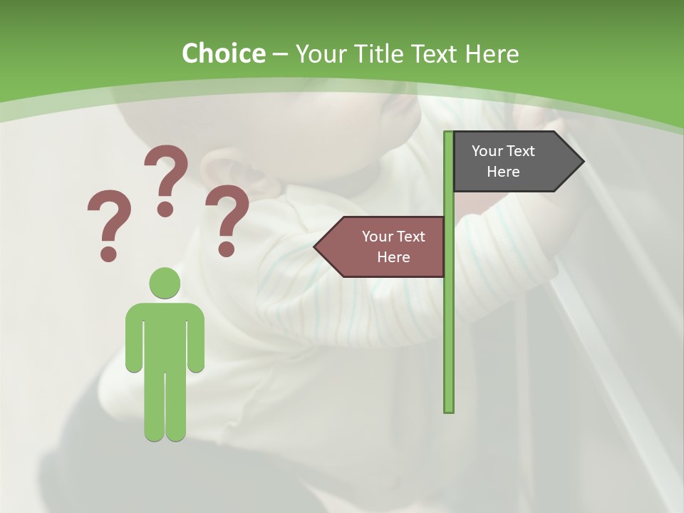 Room Infant Alone PowerPoint Template