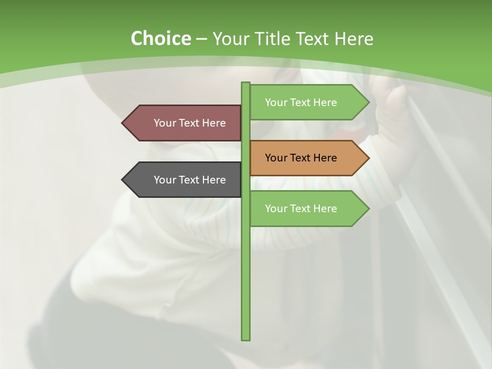 Room Infant Alone PowerPoint Template
