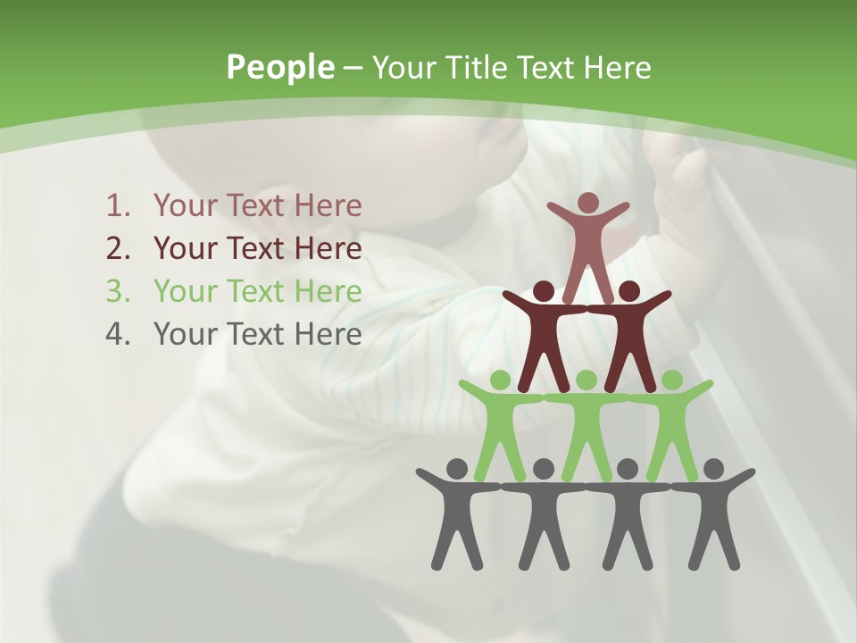 Room Infant Alone PowerPoint Template