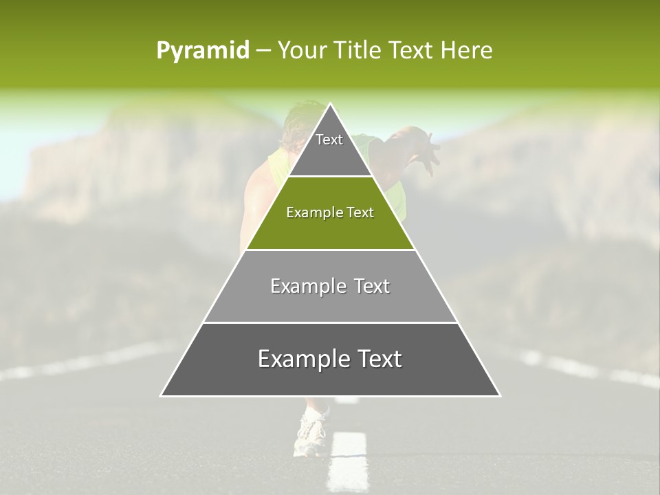 Runner Fit Healthy PowerPoint Template