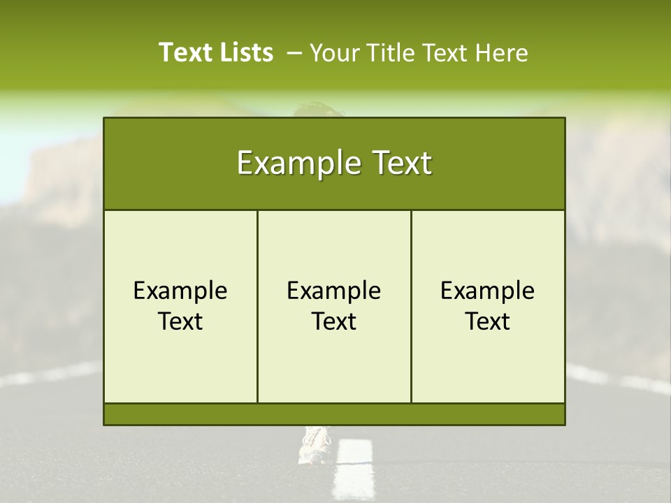 Runner Fit Healthy PowerPoint Template