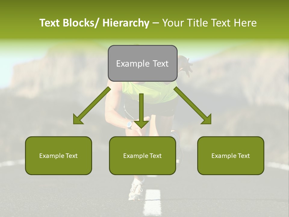 Runner Fit Healthy PowerPoint Template