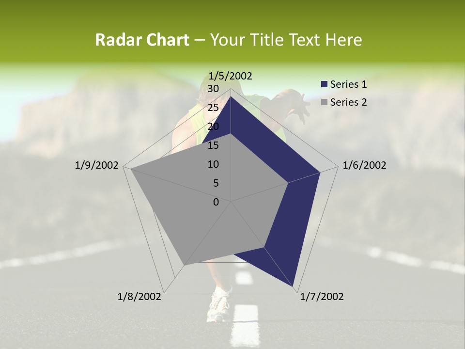 Runner Fit Healthy PowerPoint Template