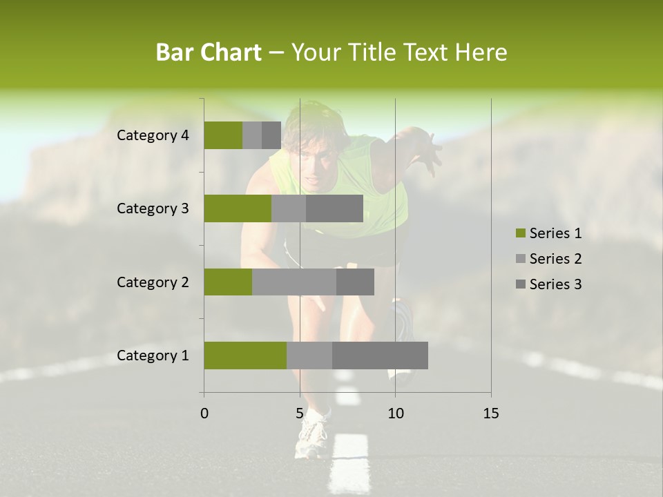 Runner Fit Healthy PowerPoint Template