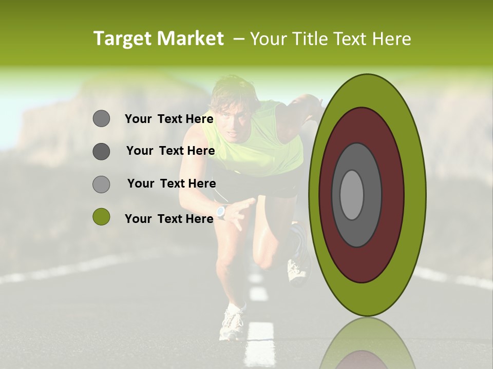 Runner Fit Healthy PowerPoint Template
