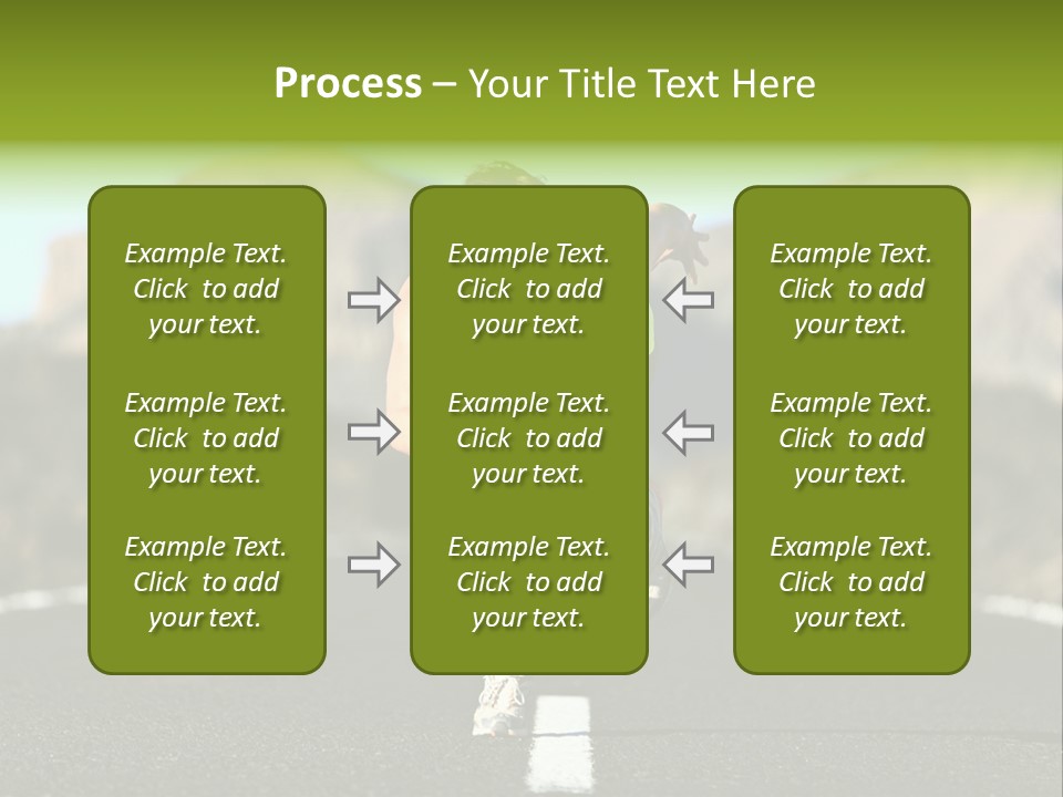 Runner Fit Healthy PowerPoint Template