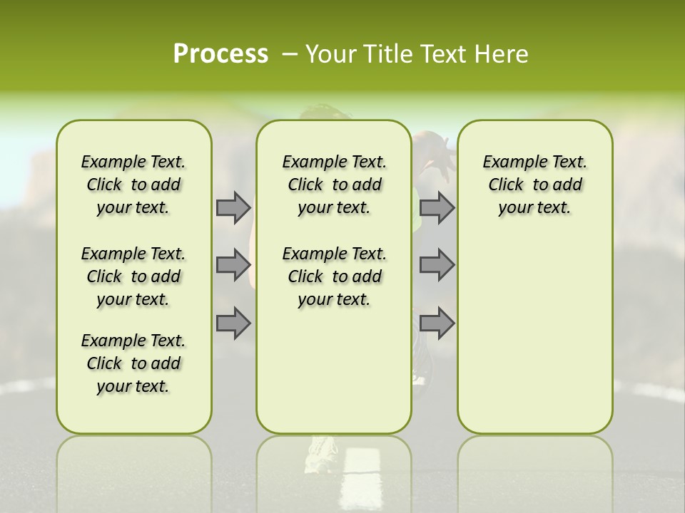 Runner Fit Healthy PowerPoint Template