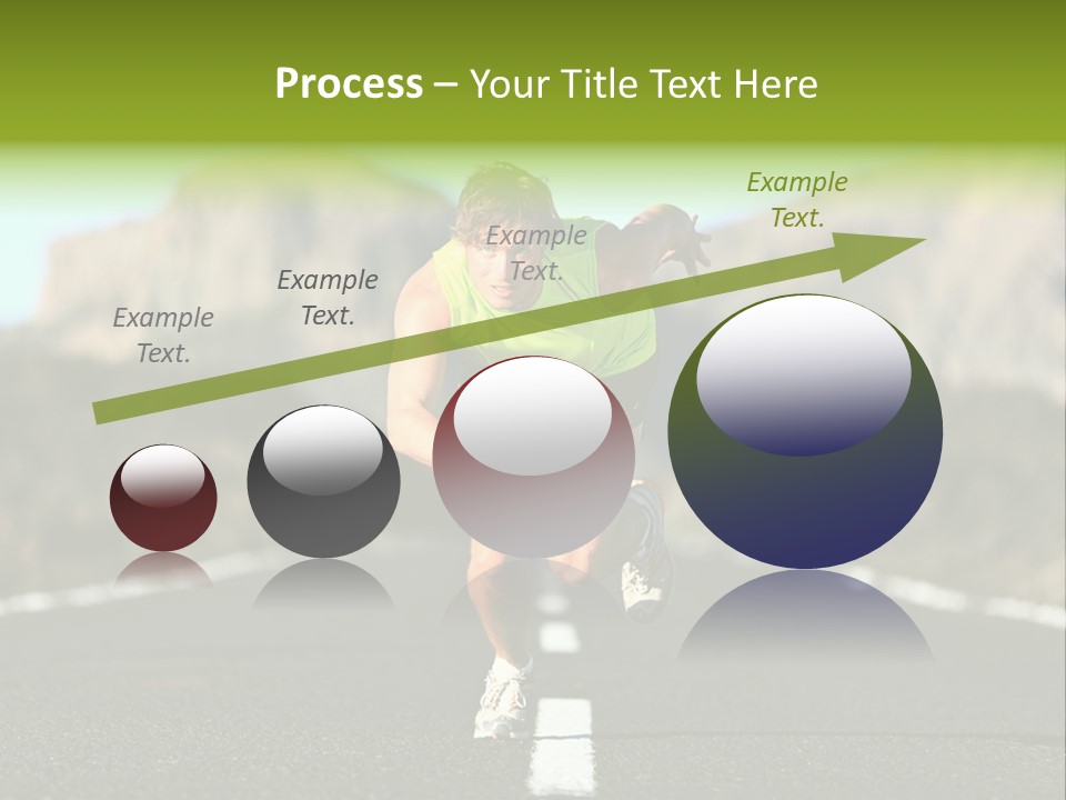 Runner Fit Healthy PowerPoint Template