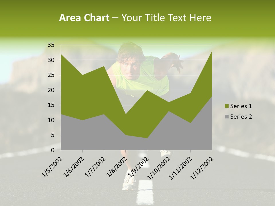 Runner Fit Healthy PowerPoint Template