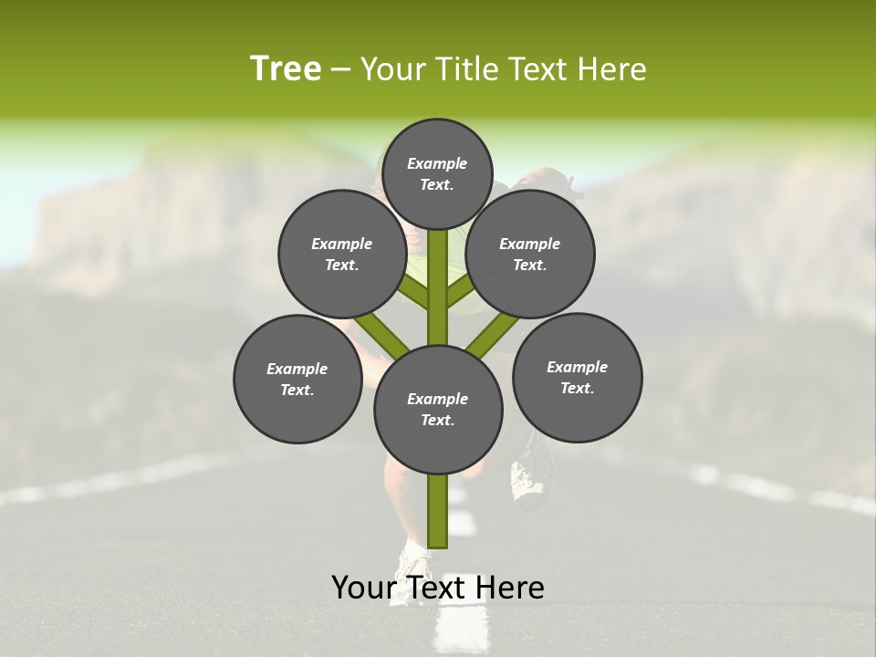 Runner Fit Healthy PowerPoint Template