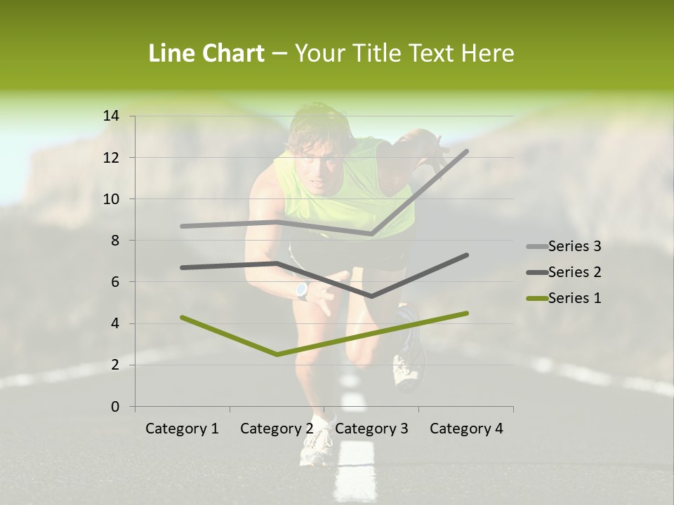 Runner Fit Healthy PowerPoint Template