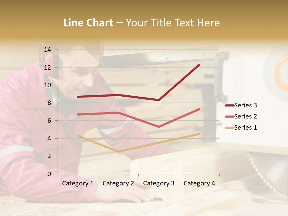 Board Cutting Furniture PowerPoint Template