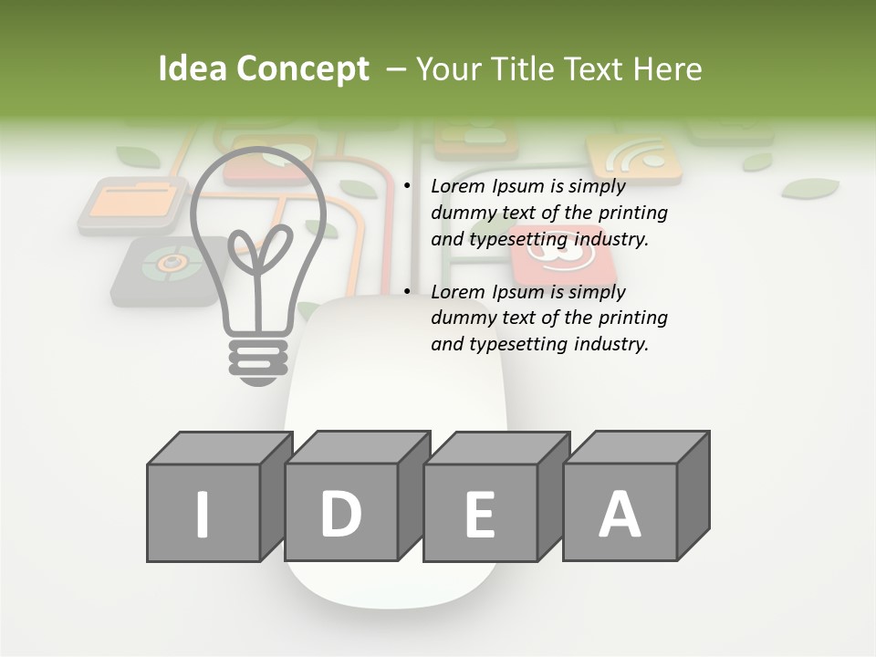 Globe Symbol World PowerPoint Template