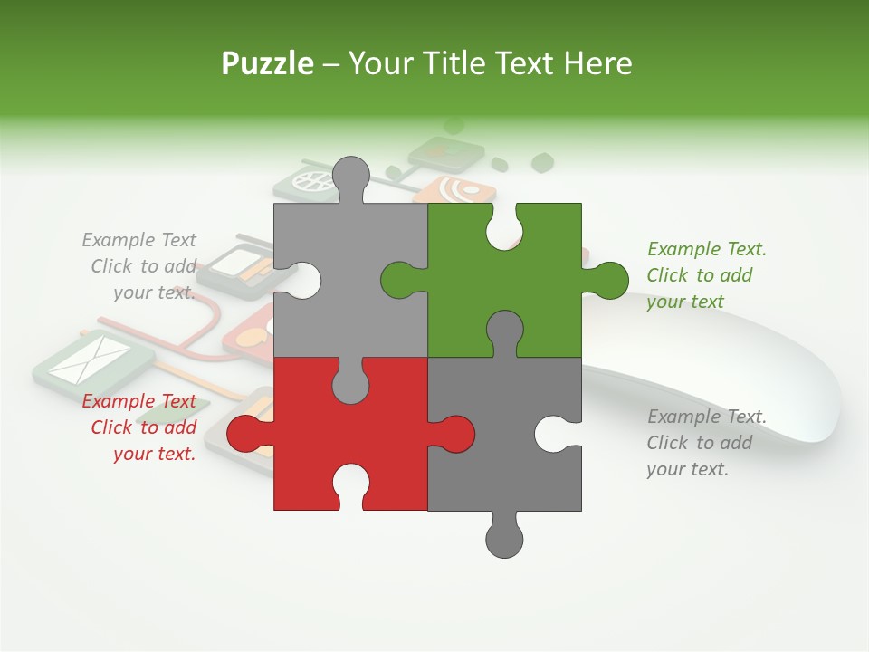 White Community Surf PowerPoint Template