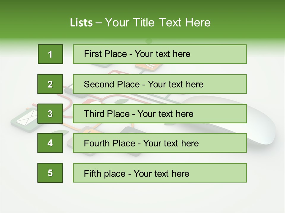 White Community Surf PowerPoint Template