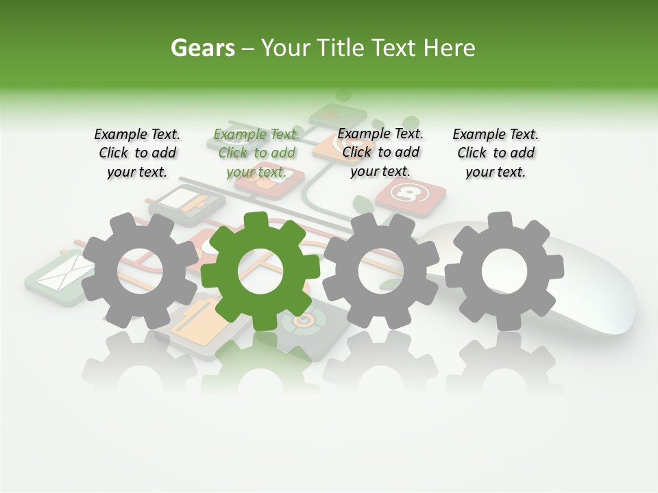 White Community Surf PowerPoint Template