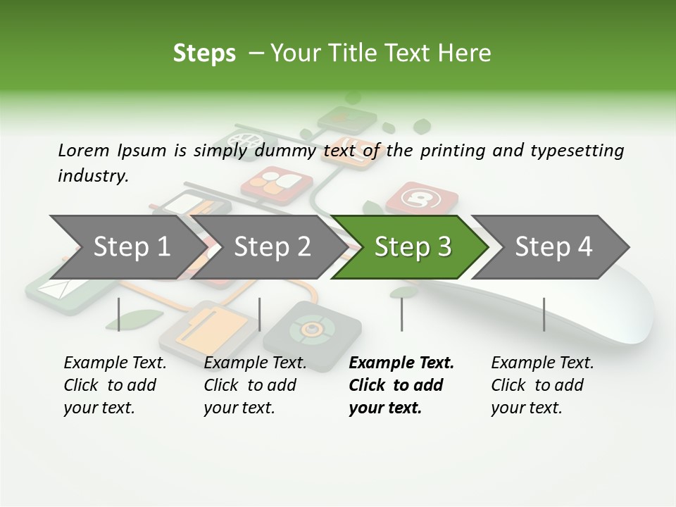 White Community Surf PowerPoint Template