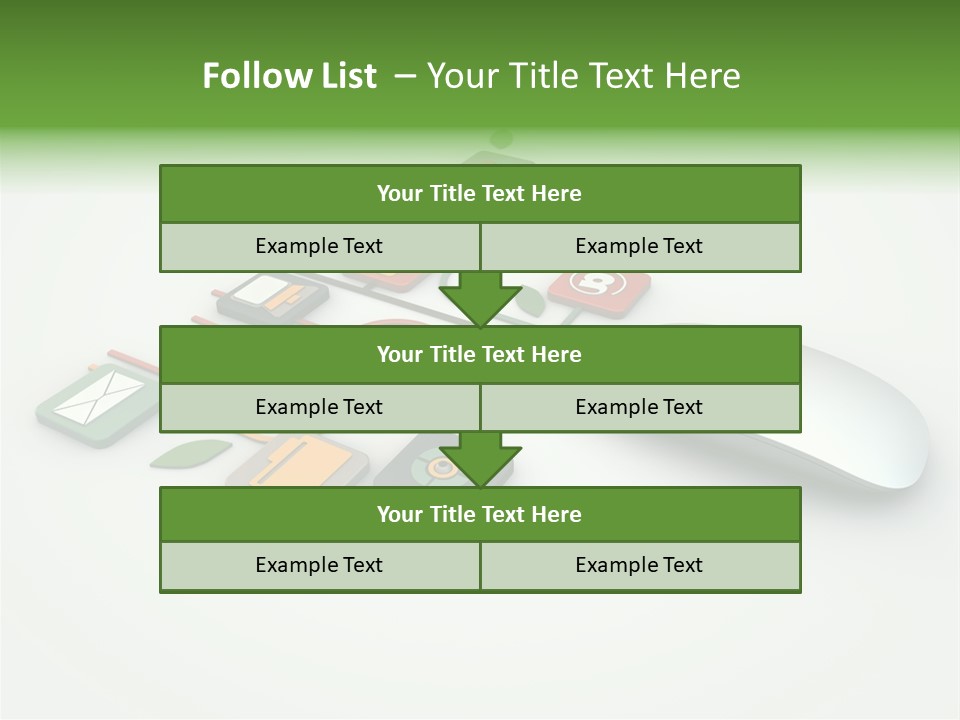 White Community Surf PowerPoint Template