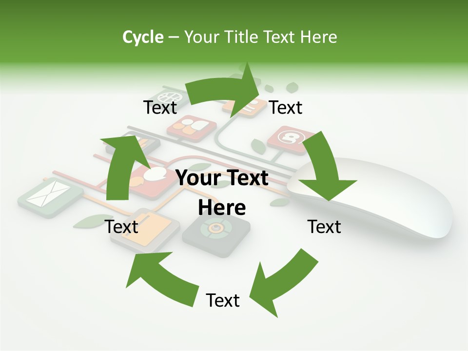 White Community Surf PowerPoint Template