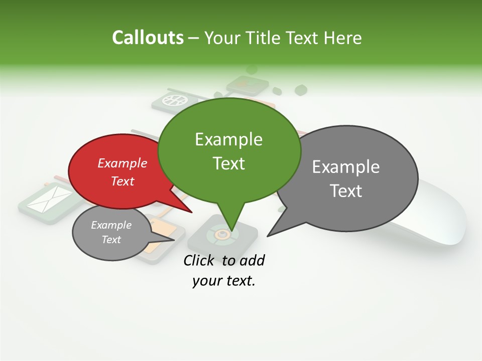 White Community Surf PowerPoint Template