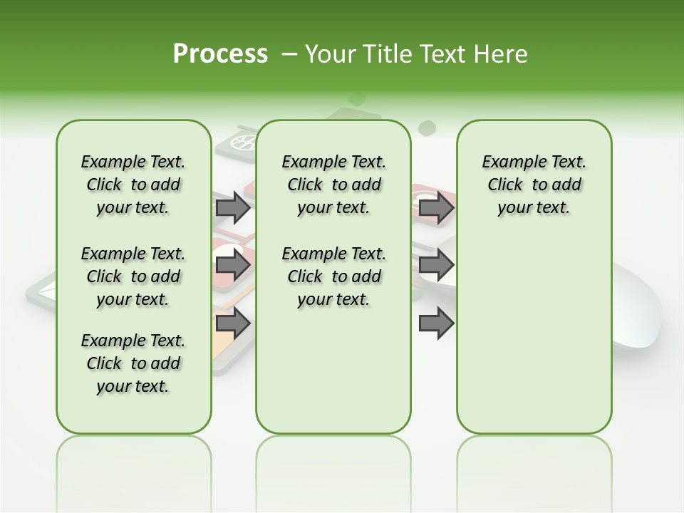 White Community Surf PowerPoint Template