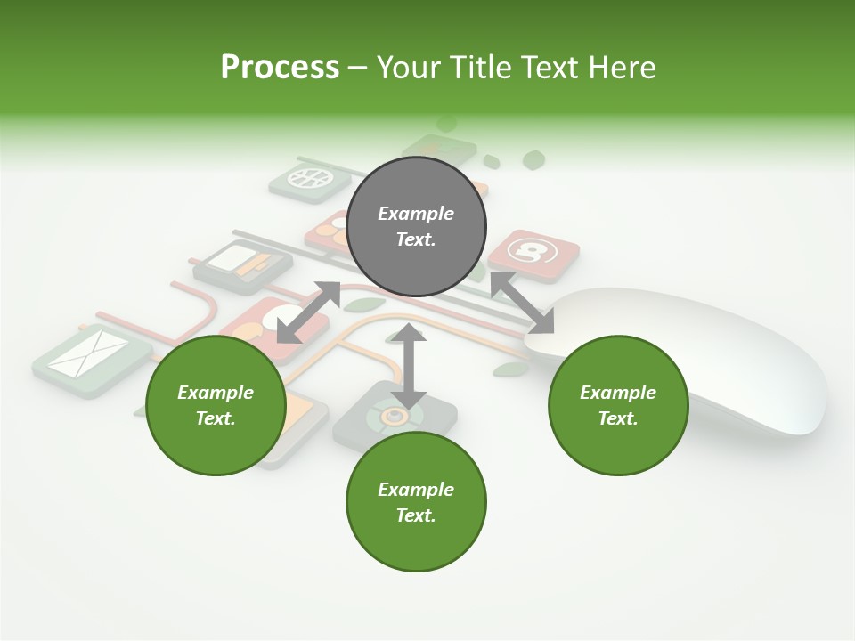 White Community Surf PowerPoint Template