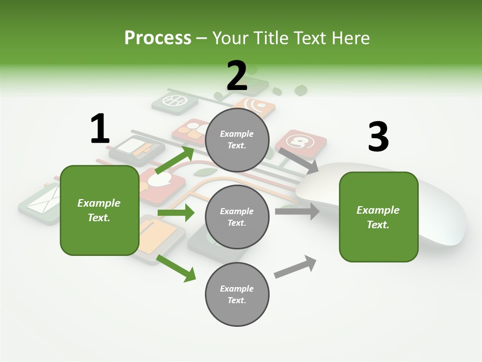 White Community Surf PowerPoint Template