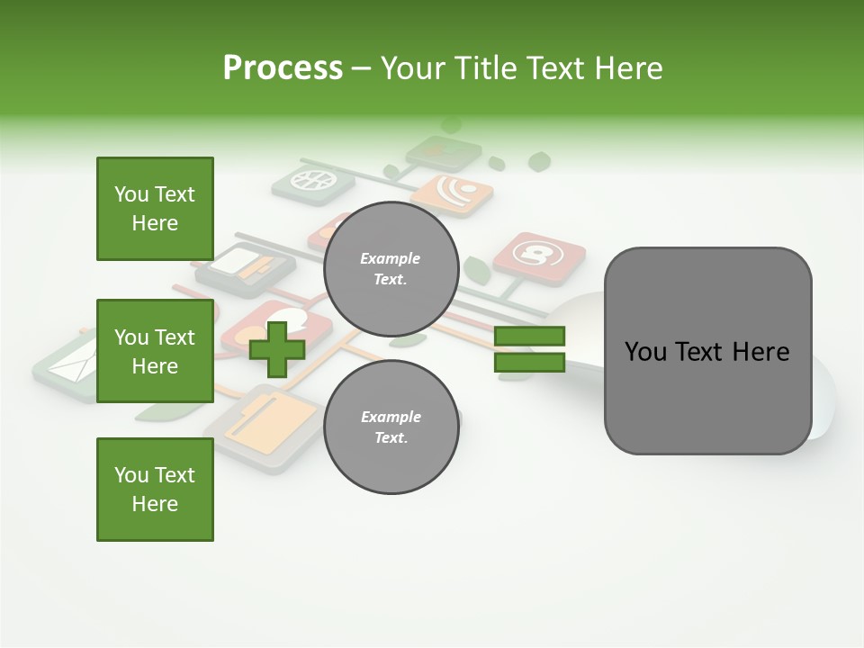 White Community Surf PowerPoint Template