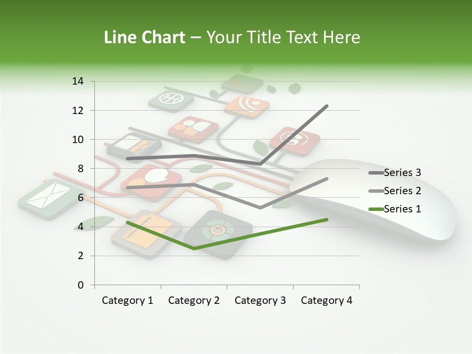 White Community Surf PowerPoint Template
