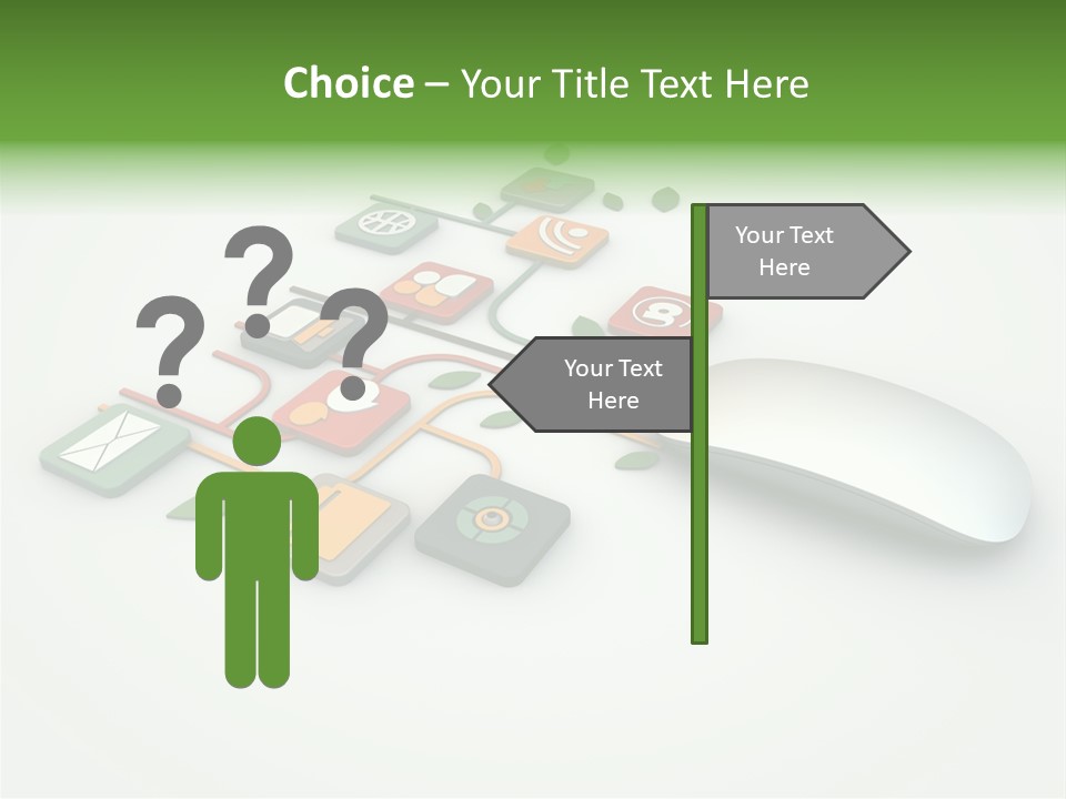 White Community Surf PowerPoint Template