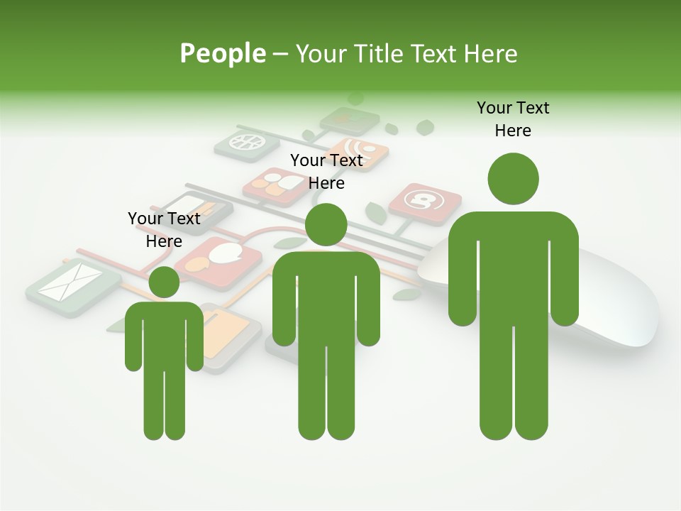 White Community Surf PowerPoint Template