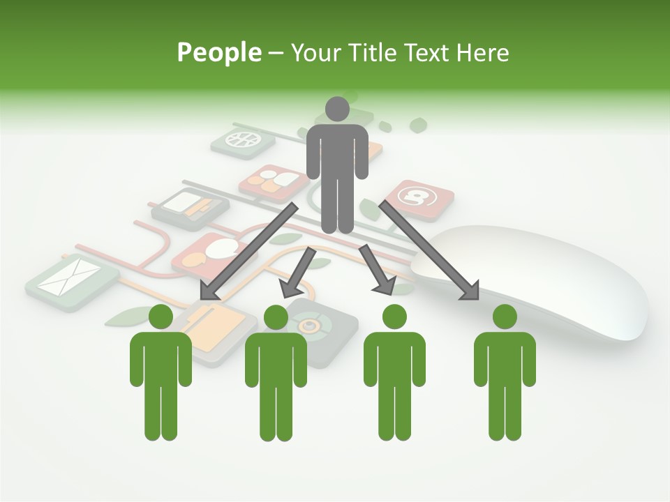 White Community Surf PowerPoint Template