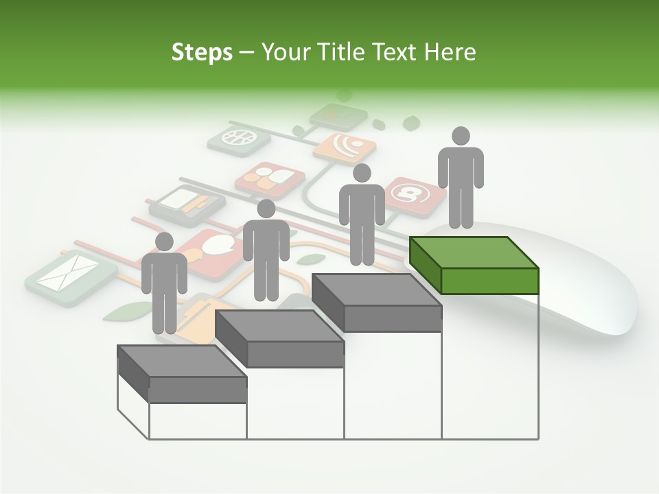 White Community Surf PowerPoint Template