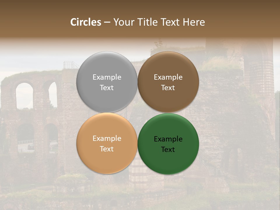 German Caldarium Ancient PowerPoint Template