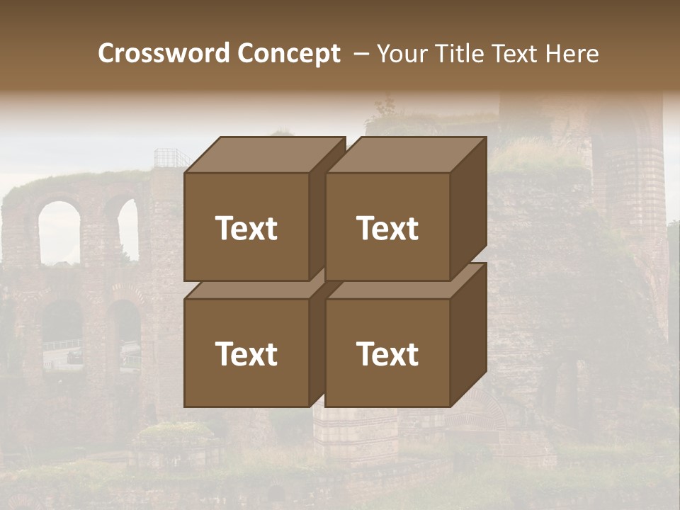 German Caldarium Ancient PowerPoint Template