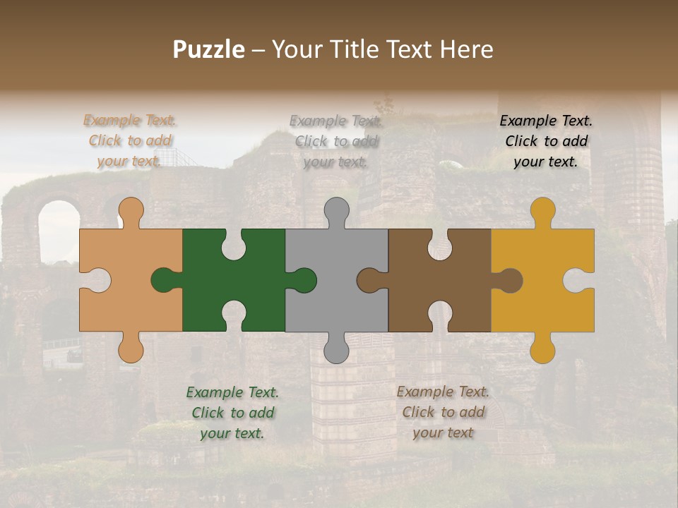 German Caldarium Ancient PowerPoint Template