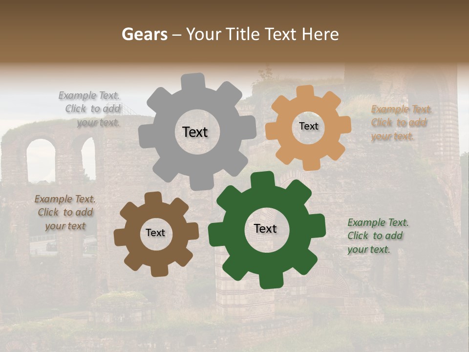 German Caldarium Ancient PowerPoint Template