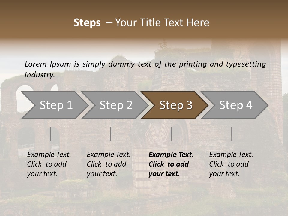 German Caldarium Ancient PowerPoint Template