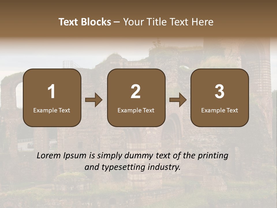 German Caldarium Ancient PowerPoint Template