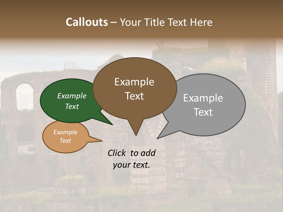 German Caldarium Ancient PowerPoint Template