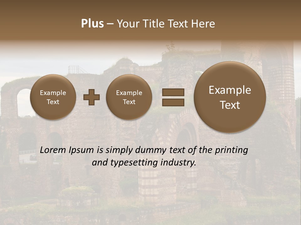 German Caldarium Ancient PowerPoint Template