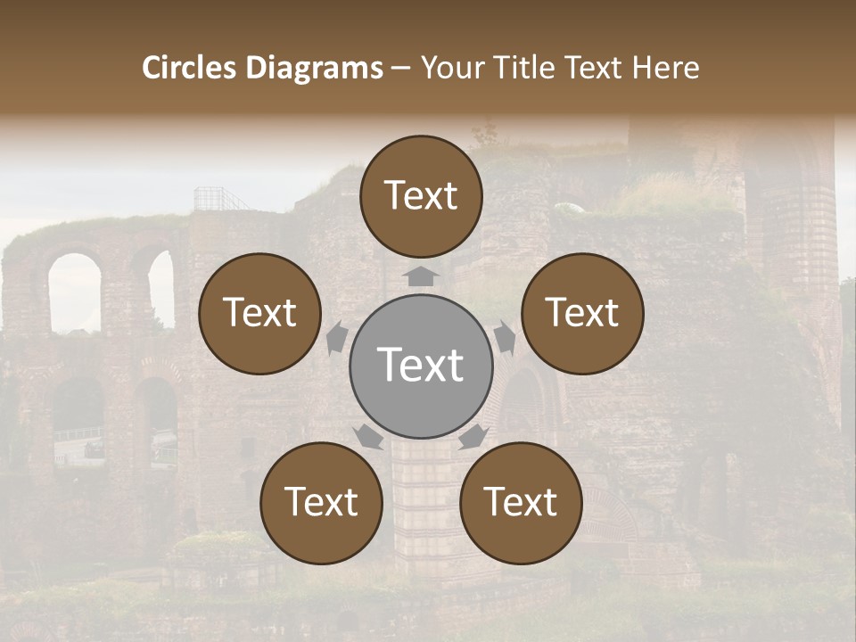 German Caldarium Ancient PowerPoint Template