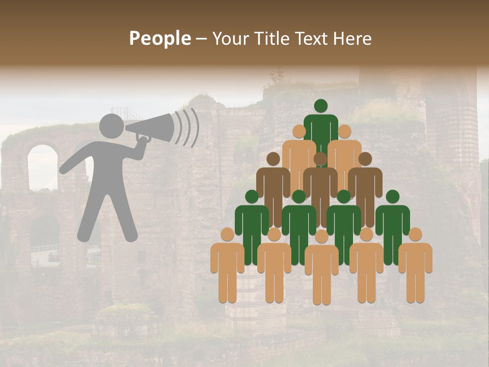 German Caldarium Ancient PowerPoint Template